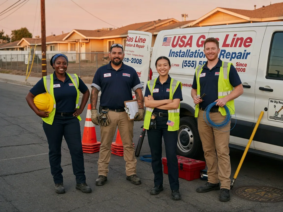 Gas Line Installation company in Success, AR